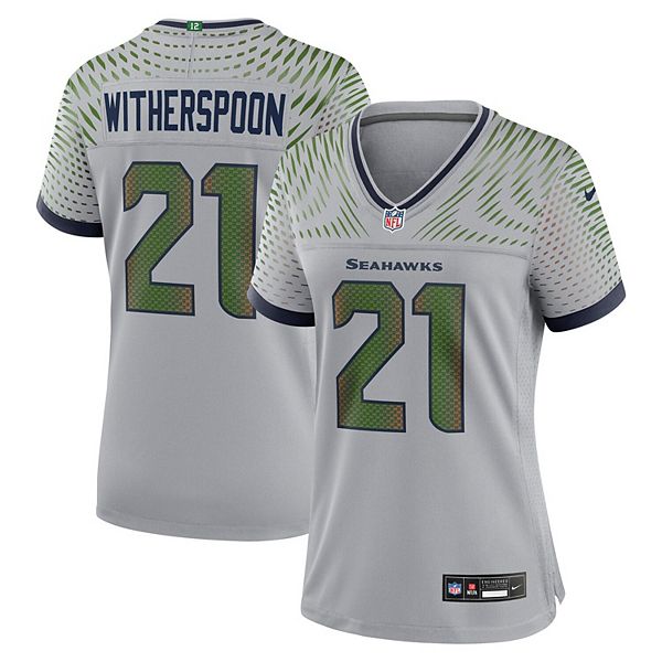 Женская футболка Devon Witherspoon wolf gray Seattle Seahawks 2025 Rivalries Collection Game Nike
Женская футболка Devon Witherspoon wolf gray Seattle Seahawks 2025 Rivalries Collection Game Nike