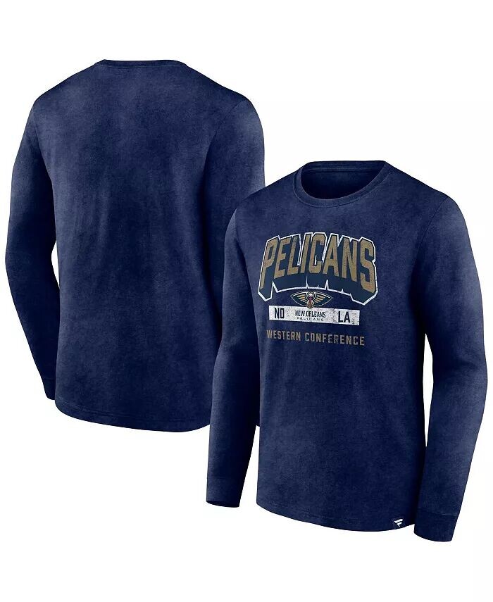Футболка мужская Heather Navy Distressed New Orleans Pelicans Front Court Press Snow Wash с длинным рукавом Fanatics
Футболка мужская Heather Navy Distressed New Orleans Pelicans Front Court Press Snow Wash с длинным рукавом Fanatics