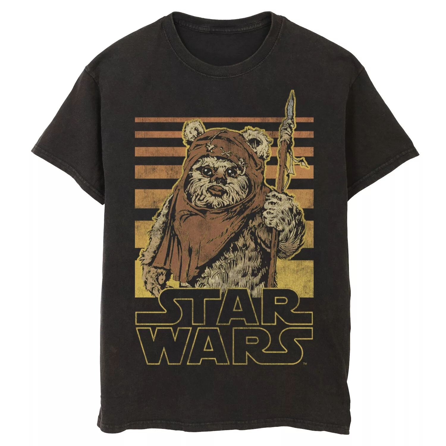 Мужская футболка Wicket Retro Ewok Sunset с полутоновым рисунком Star Wars
Мужская футболка Wicket Retro Ewok Sunset с полутоновым рисунком Star Wars