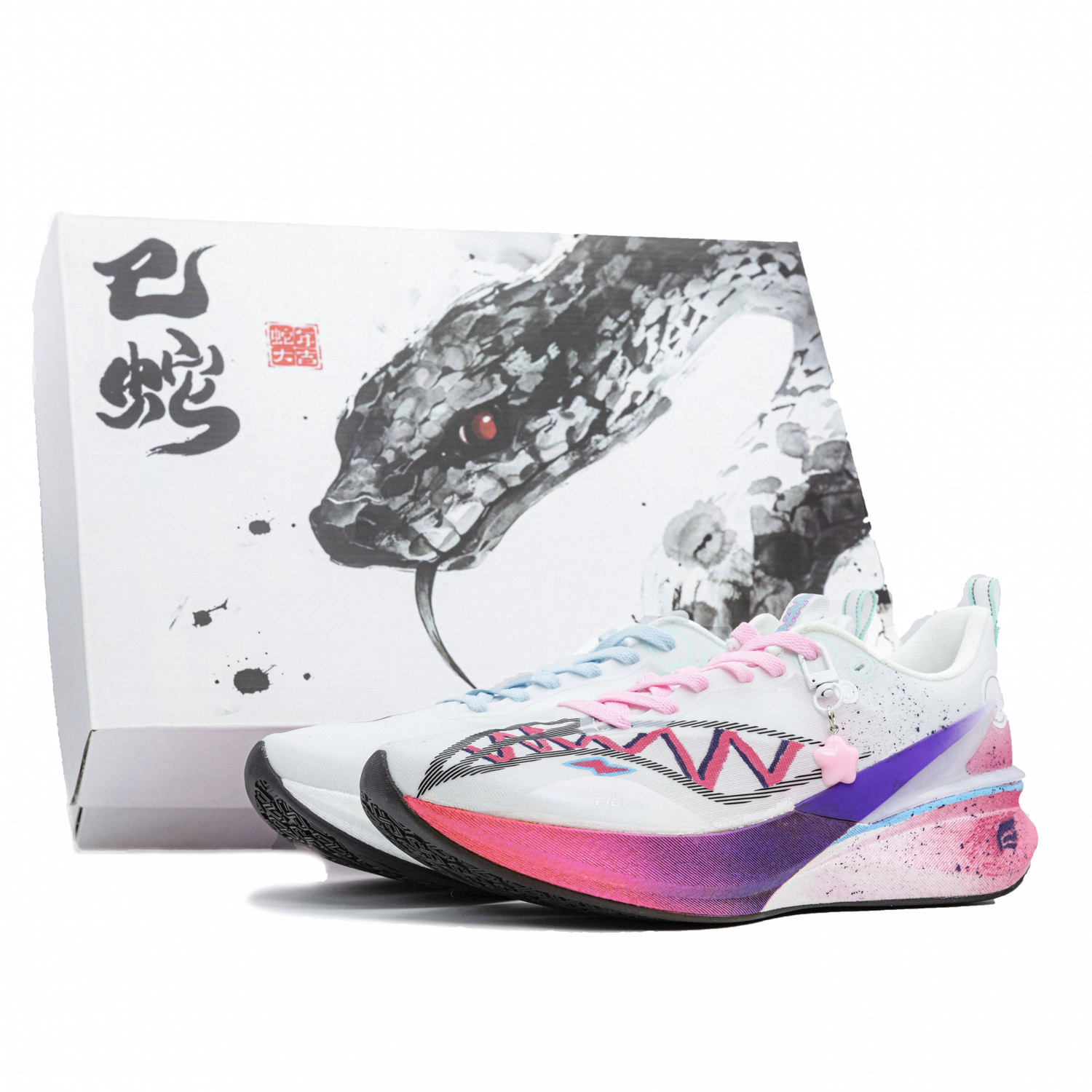LINING Кроссовки Red Hare 8PRO мужские низкие разноцветные фиолетово-белые розово-голубые (подарочная коробка "змея"), цвет Pink Blue Mismatched (Snake Gift Box)
LINING Кроссовки Red Hare 8PRO мужские низкие разноцветные фиолетово-белые розово-голубые (подарочная коробка "змея"), цвет Pink Blue Mismatched (Snake Gift Box)