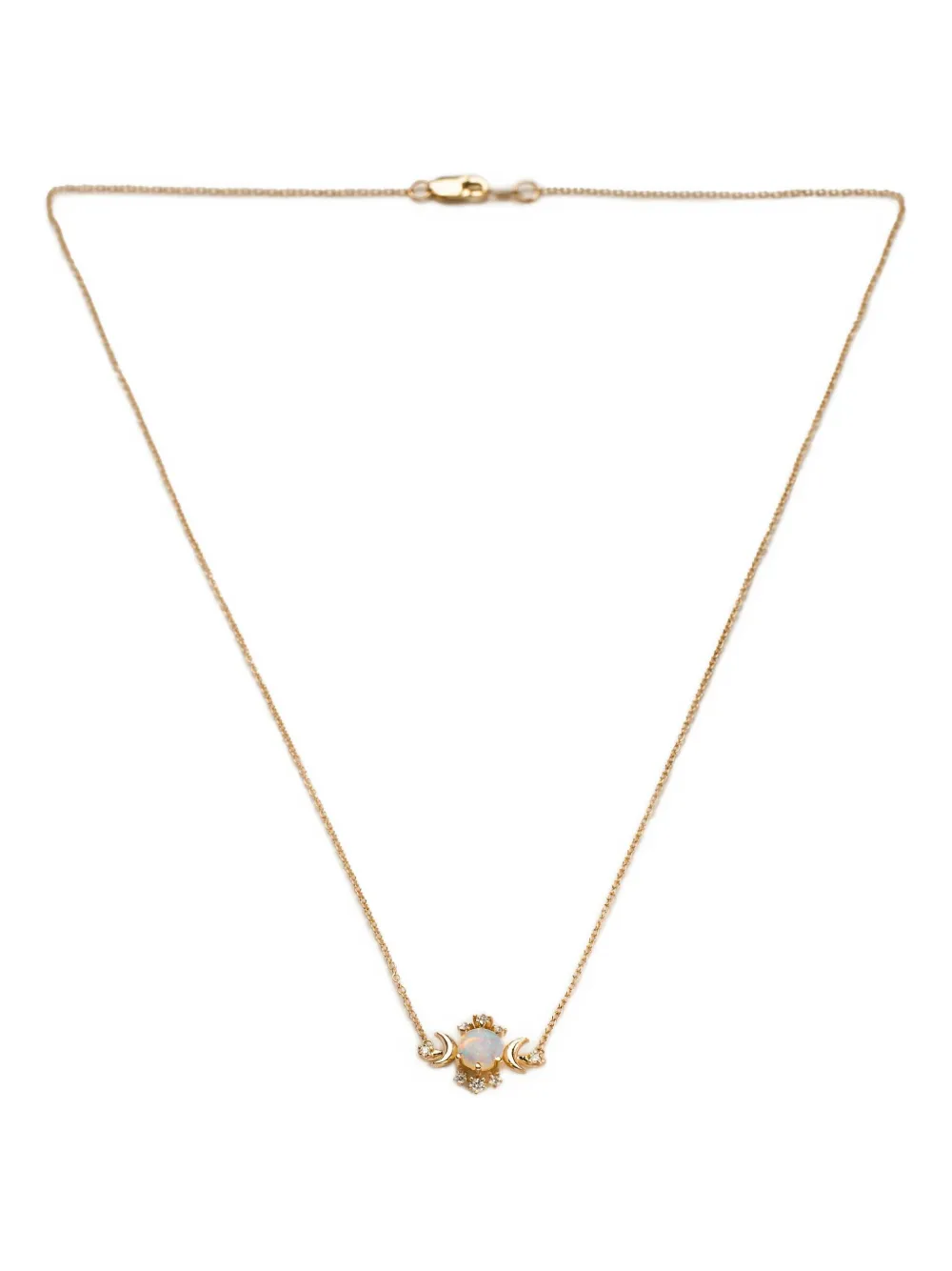 Колье «Блуждающая звезда» из 14-каратного желтого золота с бриллиантами и опалами SOFIA ZAKIA, золотой
Колье «Блуждающая звезда» из 14-каратного желтого золота с бриллиантами и опалами SOFIA ZAKIA, золотой