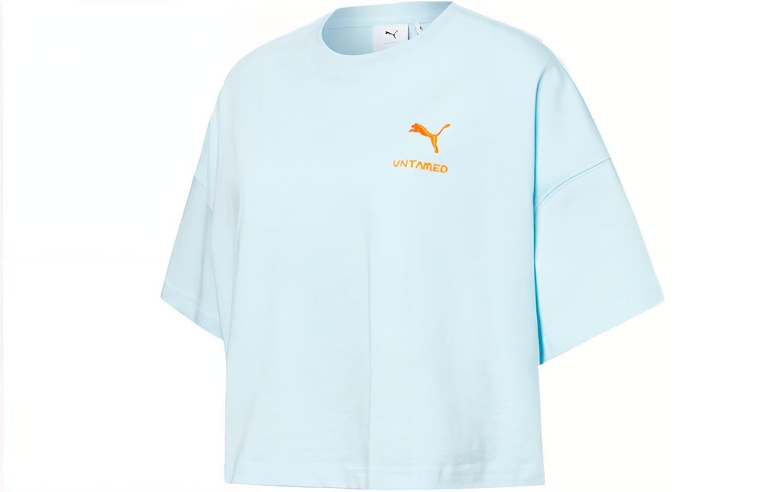 Женский укороченный топ Puma, цвет Blue
Женский укороченный топ Puma, цвет Blue