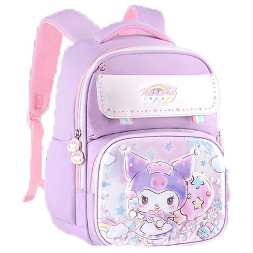 Sanrio Искусственная кожа Рюкзак студенческий унисекс, Kuromi
Sanrio Искусственная кожа Рюкзак студенческий унисекс, Kuromi