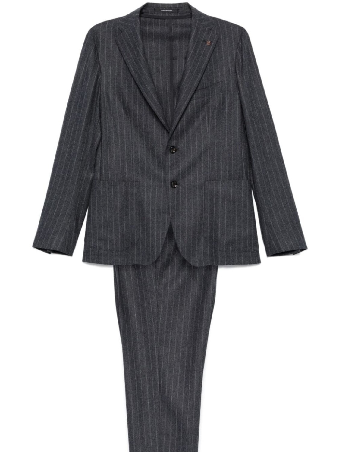 Tagliatore костюм в тонкую полоску, серый
Tagliatore костюм в тонкую полоску, серый