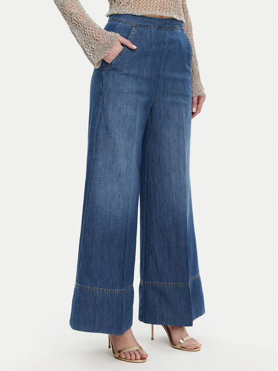 Джинсы с широкими штанинами New Paolina 104823 A2GQ Pinko, синий
Джинсы с широкими штанинами New Paolina 104823 A2GQ Pinko, синий