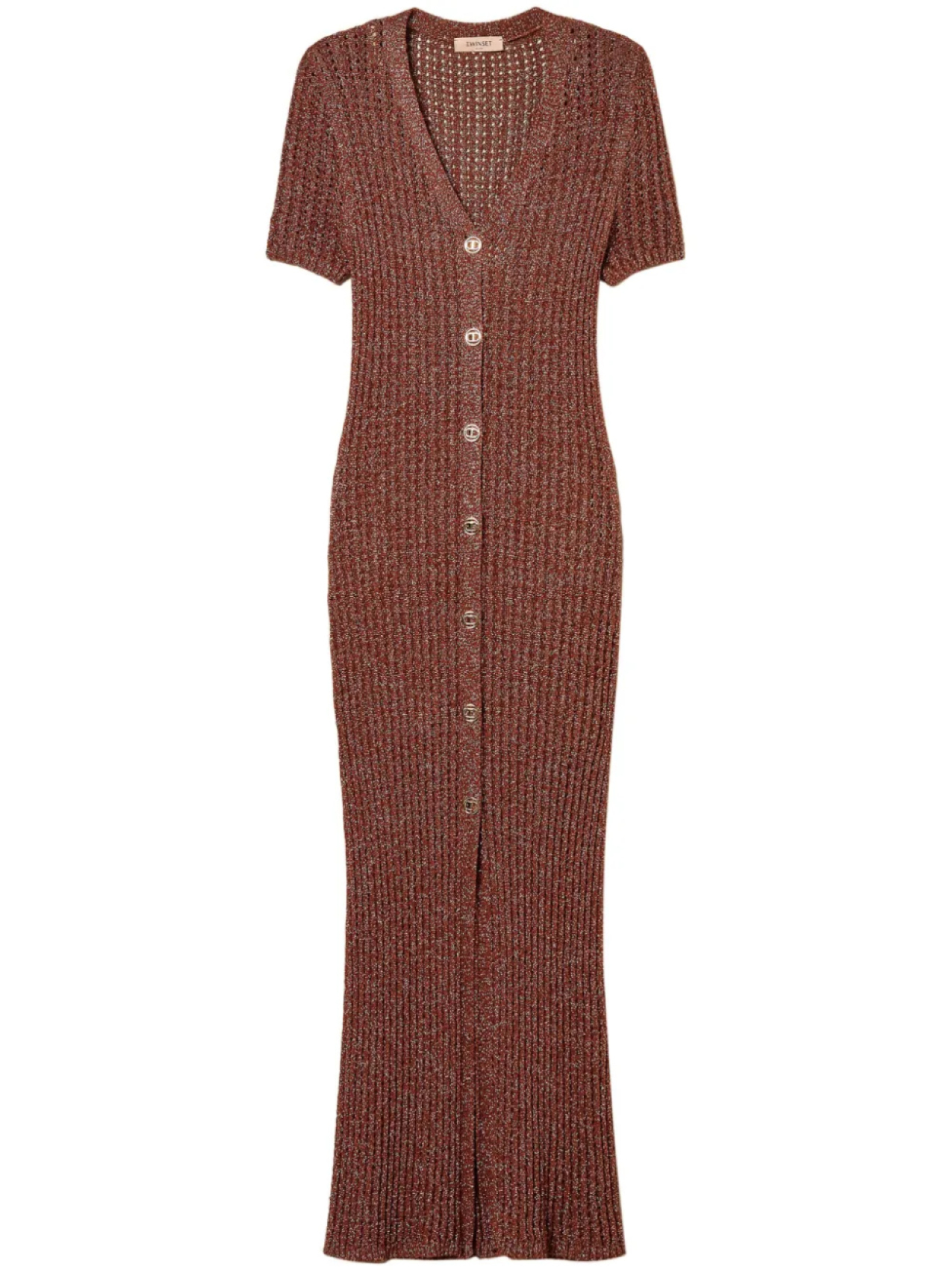 Трикотажное платье TWINSET, коричневый
Трикотажное платье TWINSET, коричневый