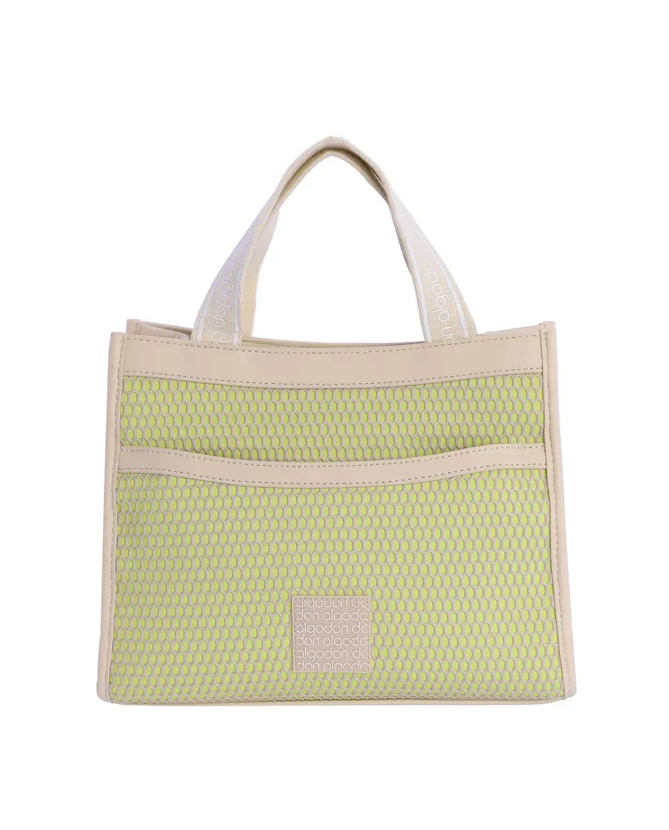 Сумочка Lucia бежевого цвета на молнии Don Algodón, зеленый
Сумочка Lucia бежевого цвета на молнии Don Algodón, зеленый