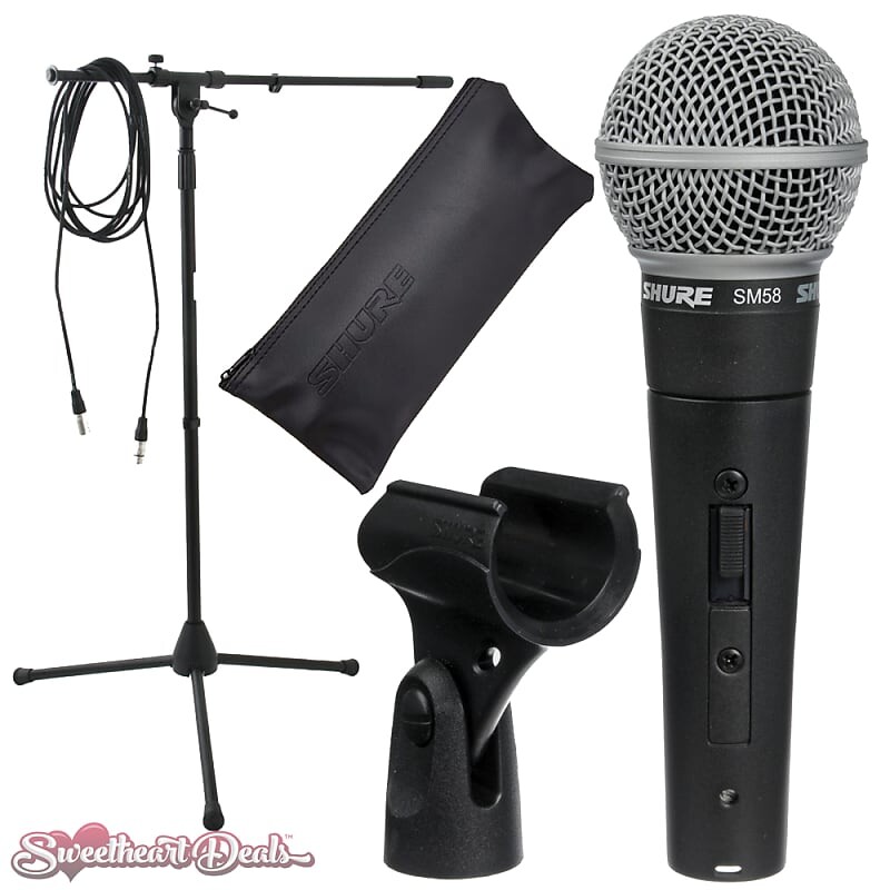 Микрофон Shure SM58S Handheld Cardioid Dynamic Microphone with On / Off Switch
Микрофон Shure SM58S Handheld Cardioid Dynamic Microphone with On / Off Switch