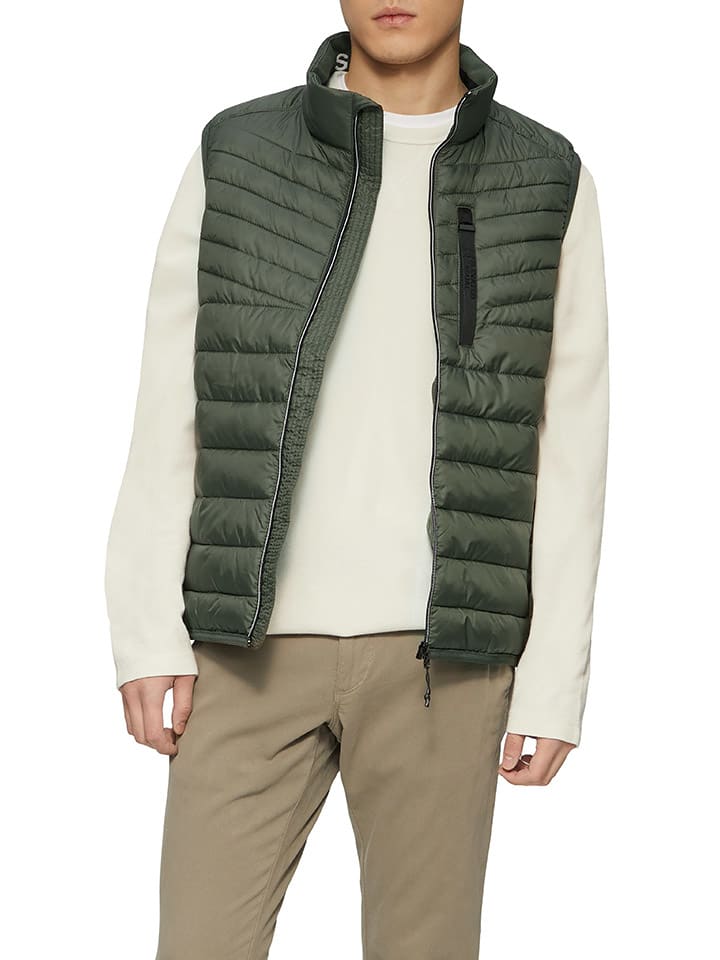 Функциональный жилет s.Oliver, хаки 
Функциональный жилет s.Oliver, хаки