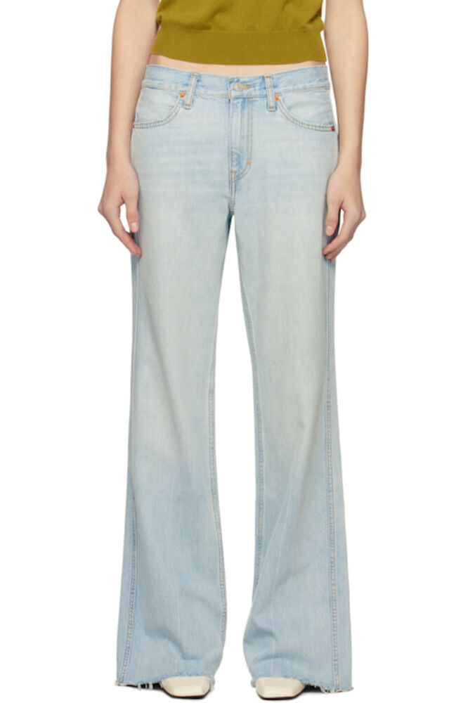 Синие джинсы «Калифорнийские» Re/Done
Синие джинсы «Калифорнийские» Re/Done