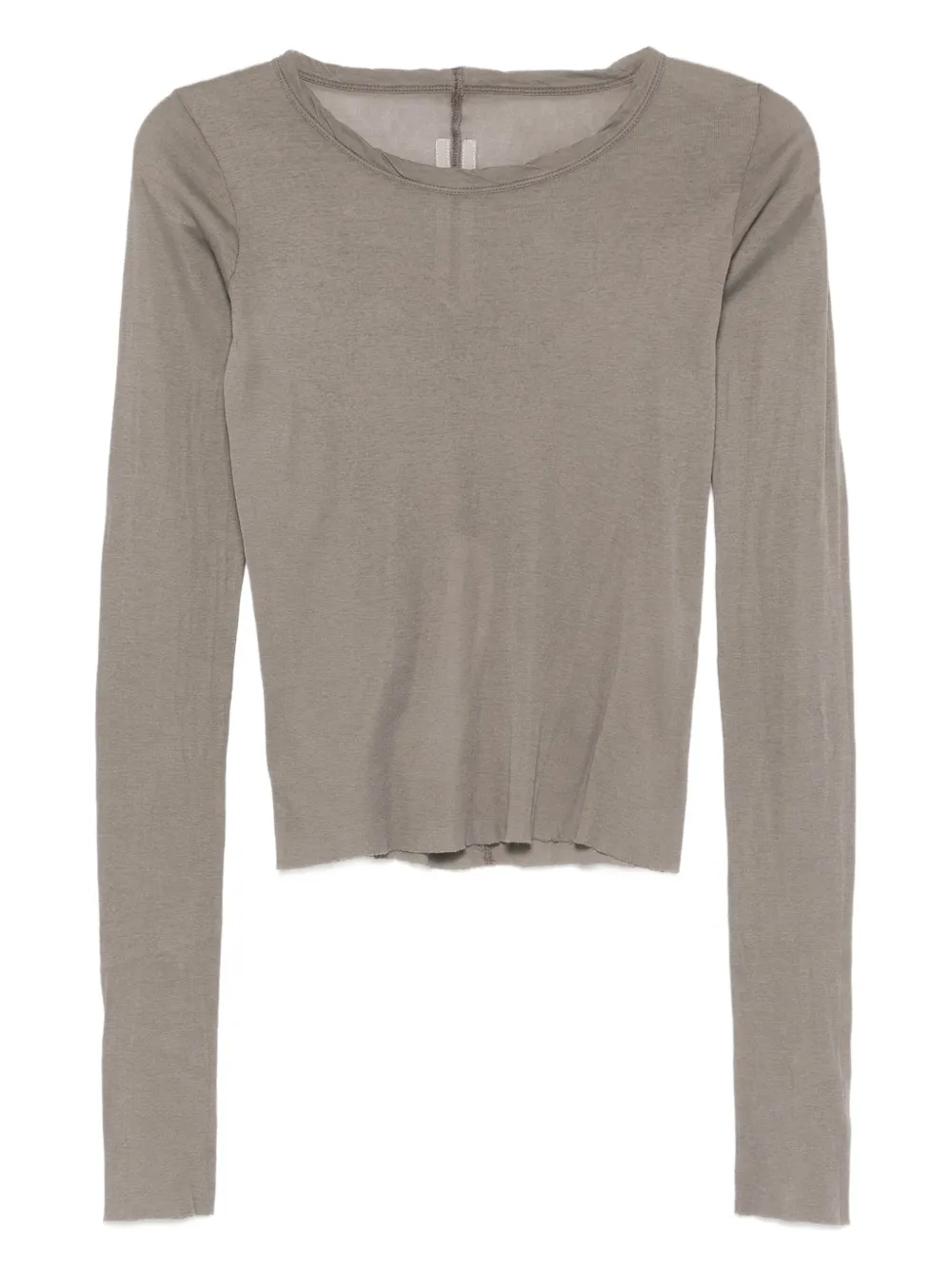 Топ с длинными рукавами и необработанным краем Rick Owens, нейтральный
Топ с длинными рукавами и необработанным краем Rick Owens, нейтральный