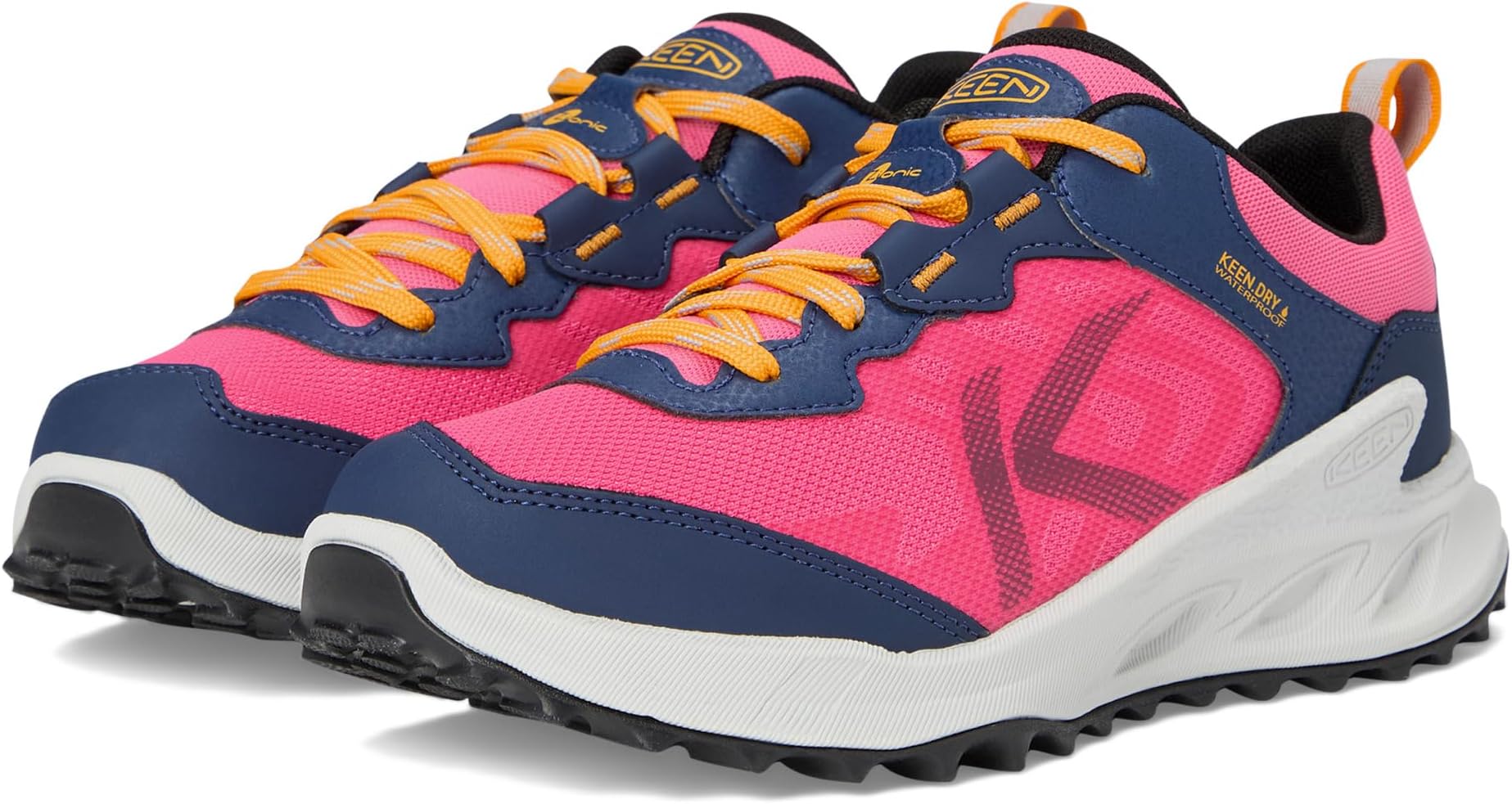 Походная обувь KEEN Kids Zionic Low Height Waterproof All Terrain Easy On Hiking Shoes, Naval Academy/Pink Lemonade
Походная обувь KEEN Kids Zionic Low Height Waterproof All Terrain Easy On Hiking Shoes, Naval Academy/Pink Lemonade