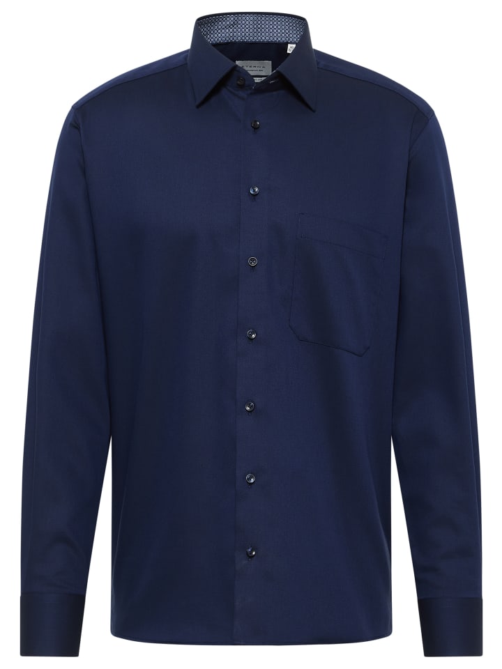 Рубашка COMFORT FIT темно-синего цвета Eterna
Рубашка COMFORT FIT темно-синего цвета Eterna