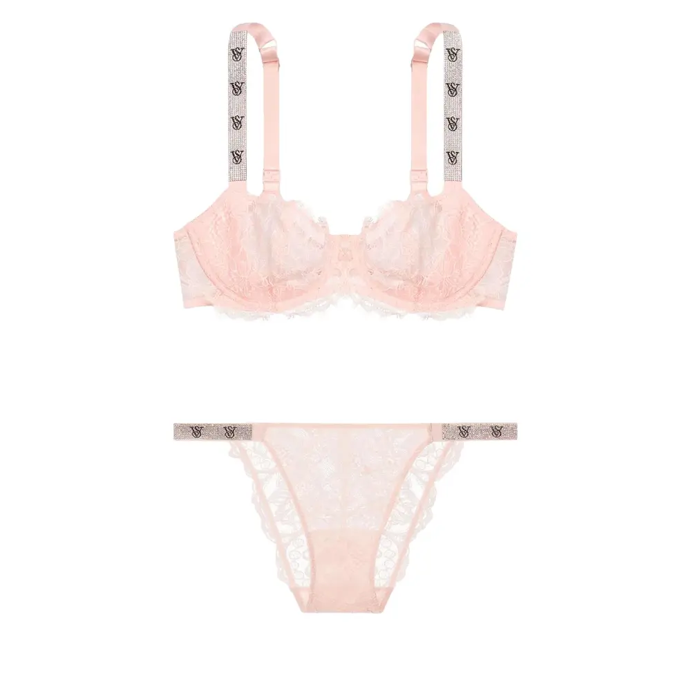 Женский комплект белья светло-розовый Victoria's Secret, розовый
Женский комплект белья светло-розовый Victoria's Secret, розовый