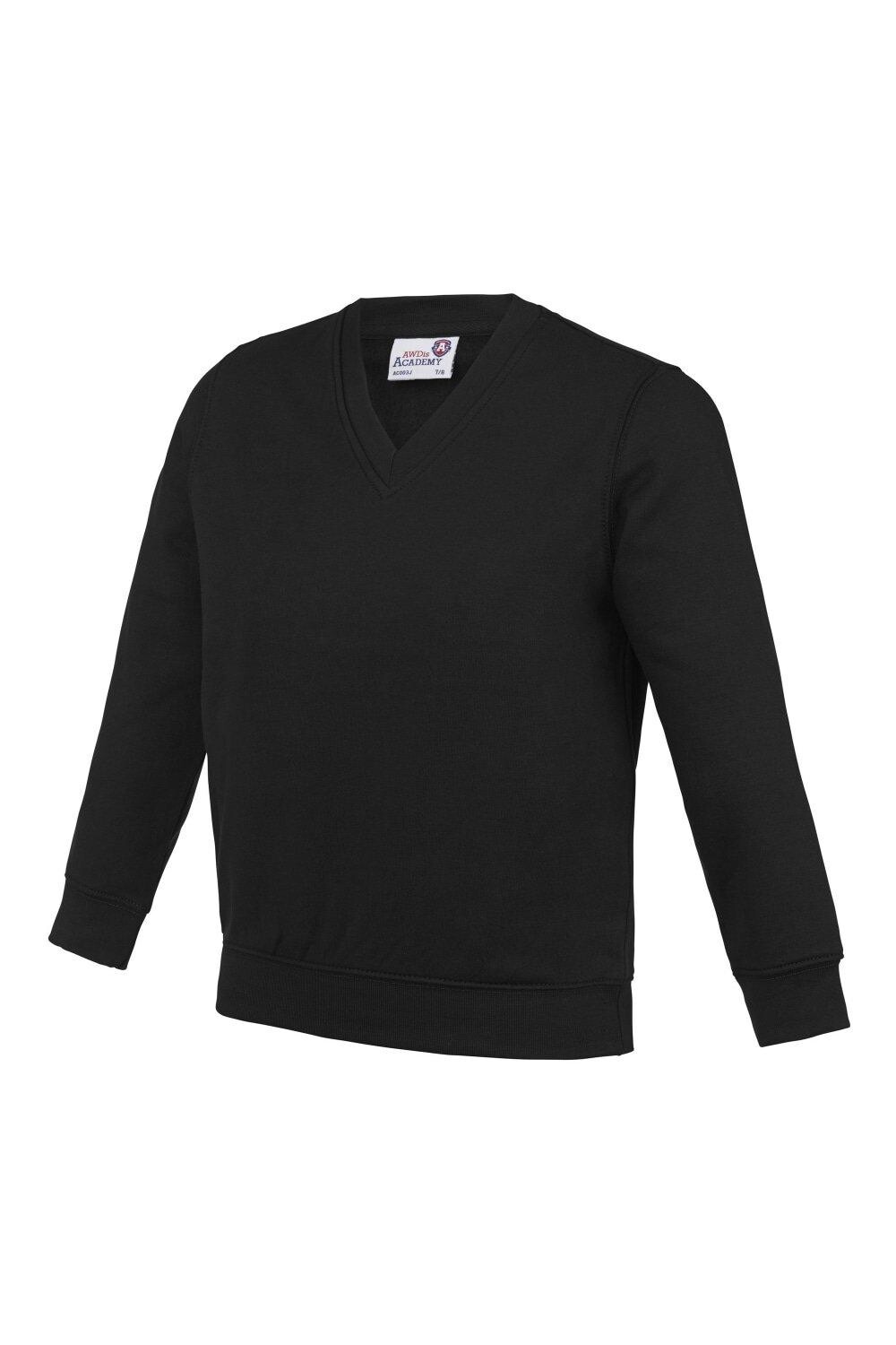 Школьный джемпер/толстовка с V-образным вырезом Academy AWDis, черный
Школьный джемпер/толстовка с V-образным вырезом Academy AWDis, черный