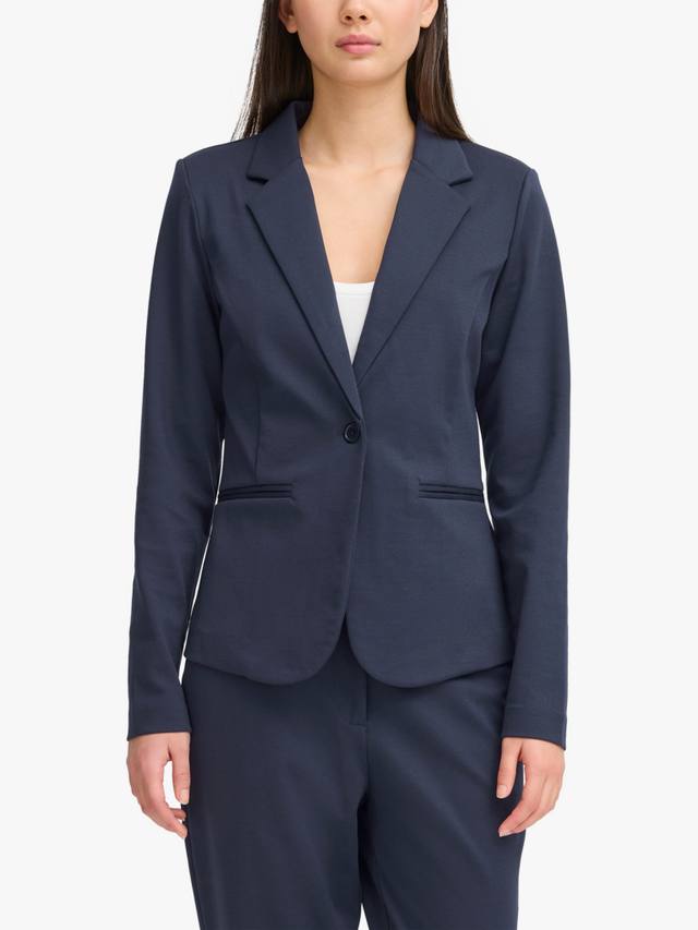 Приталенный блейзер кейт ICHI, цвет Total Eclipse
Приталенный блейзер кейт ICHI, цвет Total Eclipse