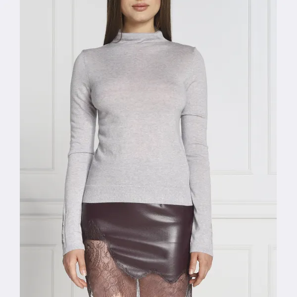 Шерстяная водолазка приталенного кроя Patrizia Pepe, серый
Шерстяная водолазка приталенного кроя Patrizia Pepe, серый