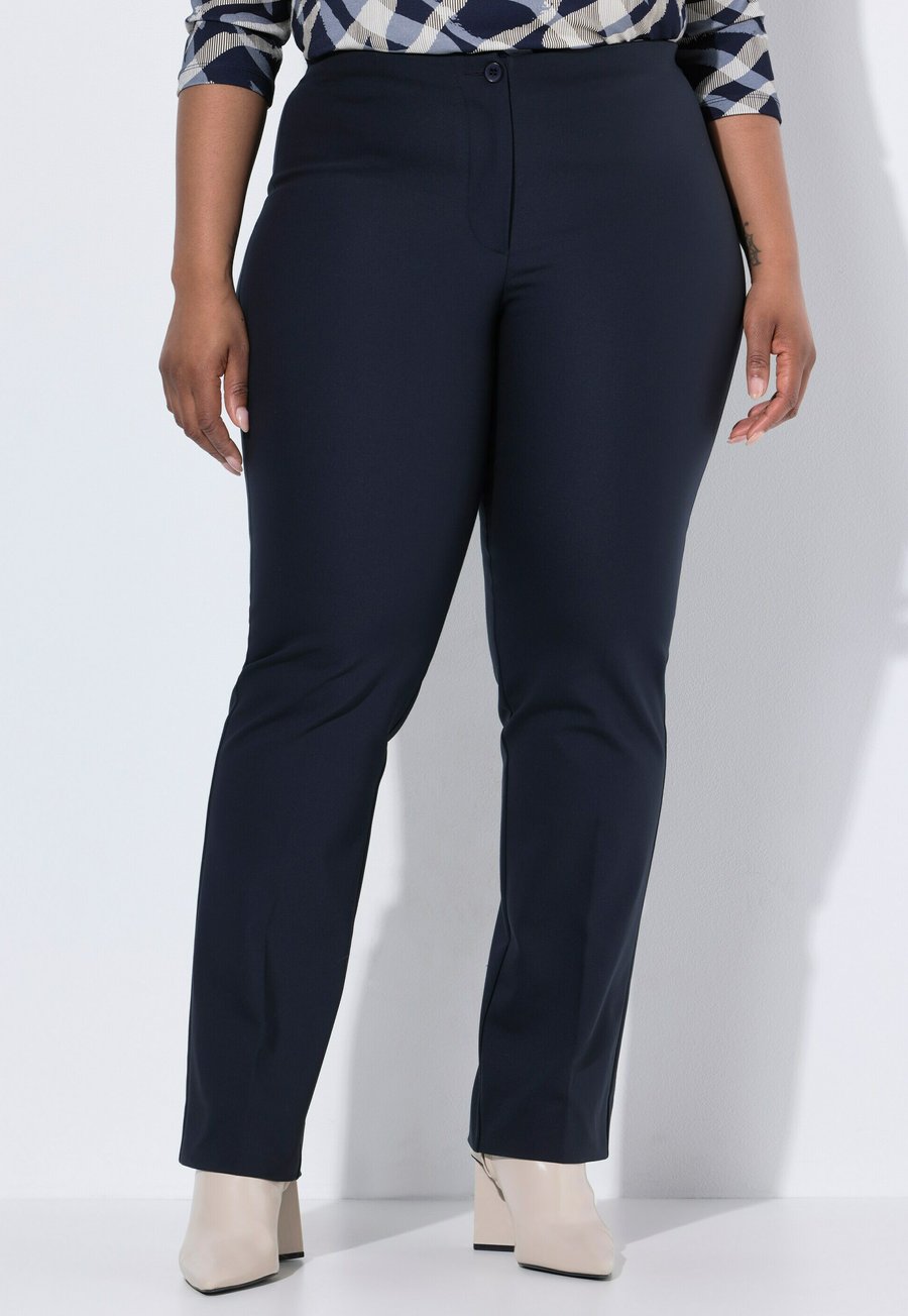 Брюки Ulla Popken Trousers, Dark Marine/Dark Blue
Брюки Ulla Popken Trousers, Dark Marine/Dark Blue