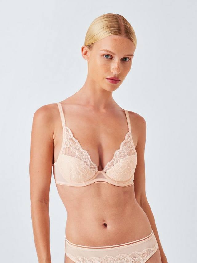 Бюстгальтер Wren Lace Underwired Plunge John Lewis, Soft Pink
Бюстгальтер Wren Lace Underwired Plunge John Lewis, Soft Pink