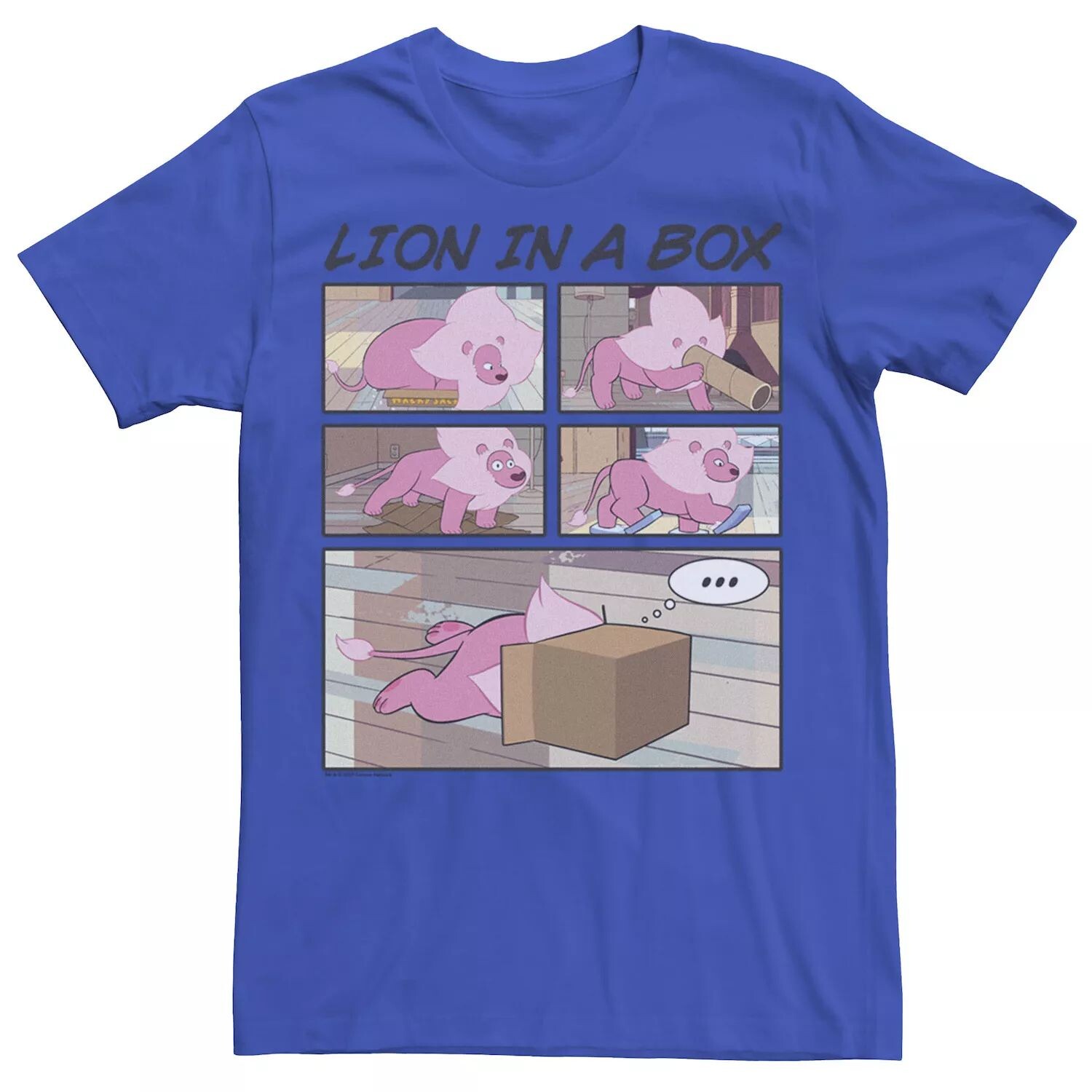 Мужская футболка Cartoon Network Steven Universe Lion In A Box с комиксами Licensed Character
Мужская футболка Cartoon Network Steven Universe Lion In A Box с комиксами Licensed Character