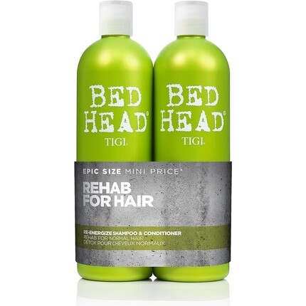 Набор шампуней и кондиционера Bed Head By Re-Energize, 2X750 мл, Tigi
Набор шампуней и кондиционера Bed Head By Re-Energize, 2X750 мл, Tigi