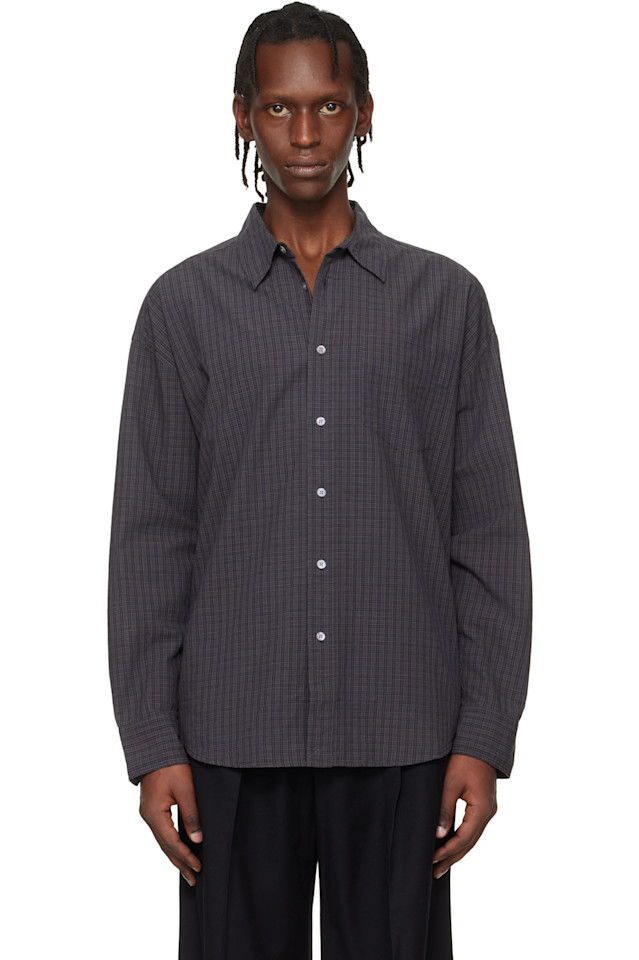 Hope Серая рубашка свободного кроя
Hope Серая рубашка свободного кроя