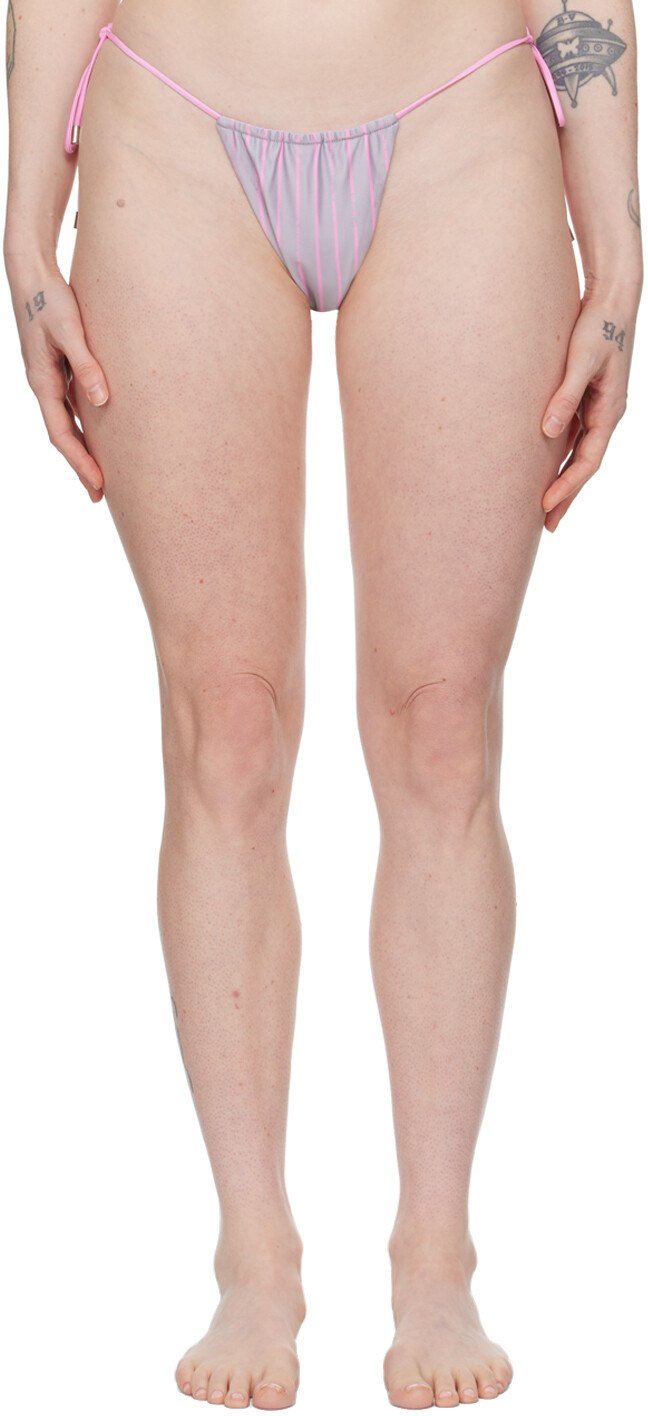 Двусторонние плавки бикини розового и серого цвета Woods Poster Girl
Двусторонние плавки бикини розового и серого цвета Woods Poster Girl