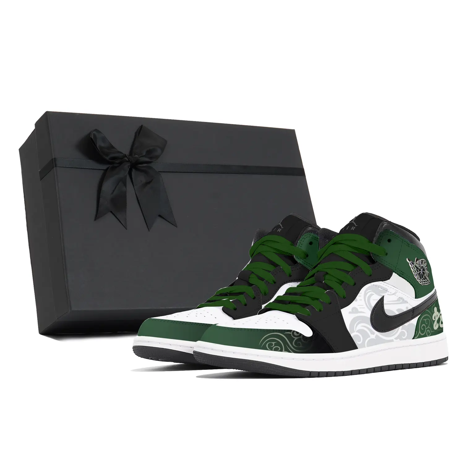 Jordan Пылезащитные баскетбольные кроссовки Air 1 Dust, Tree Python, Box Mid Top для мужчин Emerald Green
Jordan Пылезащитные баскетбольные кроссовки Air 1 Dust, Tree Python, Box Mid Top для мужчин Emerald Green
