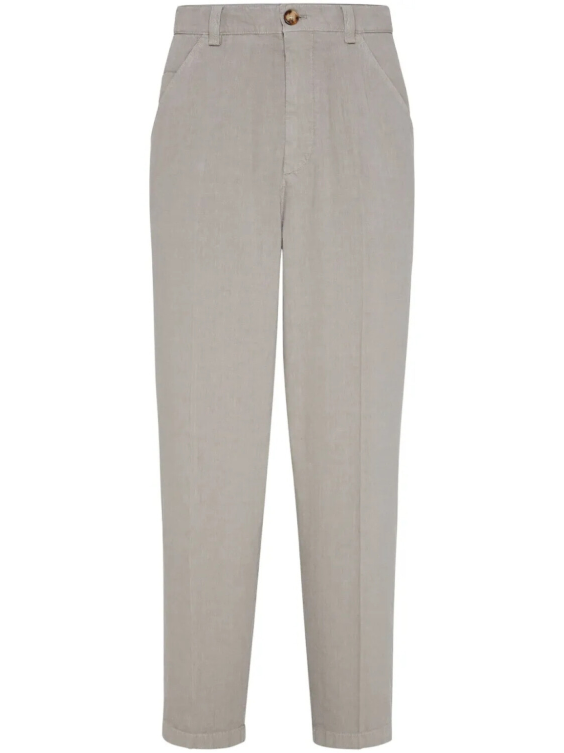 Brunello Cucinelli креповые брюки прямого кроя, серый
Brunello Cucinelli креповые брюки прямого кроя, серый