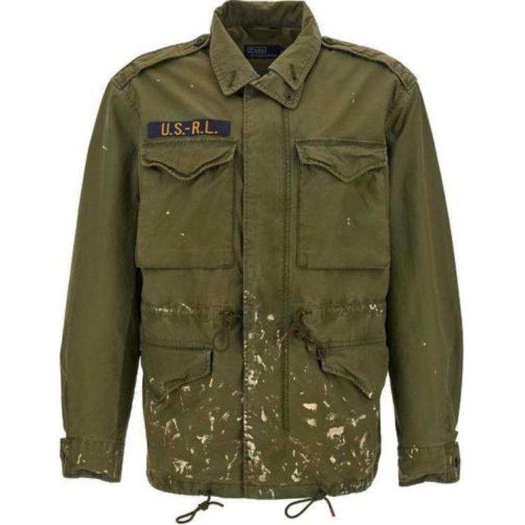 Армейская куртка с карманами Ralph Lauren, зеленый
Армейская куртка с карманами Ralph Lauren, зеленый
