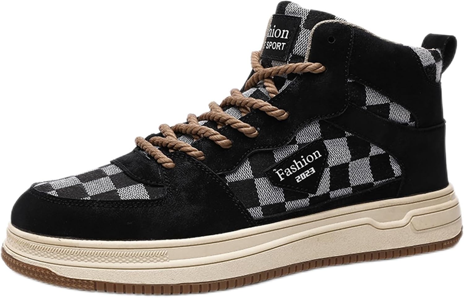 Мужские высокие кеды GSIGUL, скейт-кроссовки, повседневная обувь, удобные канвасовые кроссовки для прогулок, модные кеды, черный
Мужские высокие кеды GSIGUL, скейт-кроссовки, повседневная обувь, удобные канвасовые кроссовки для прогулок, модные кеды, черный