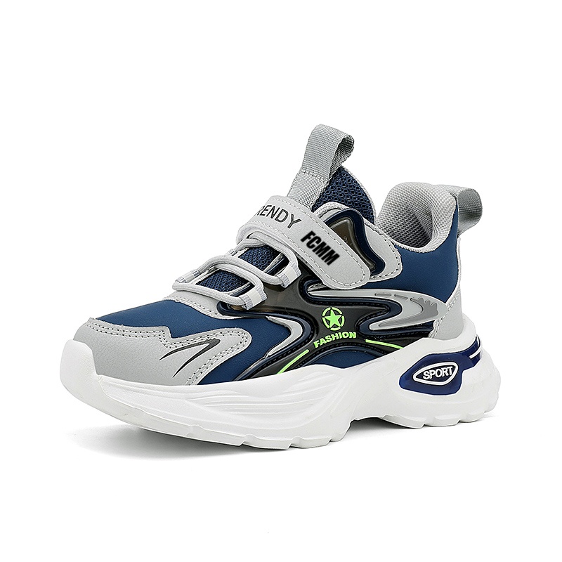 Прочные дышащие низкие повседневные кроссовки для детей FCMM, синий
Прочные дышащие низкие повседневные кроссовки для детей FCMM, синий