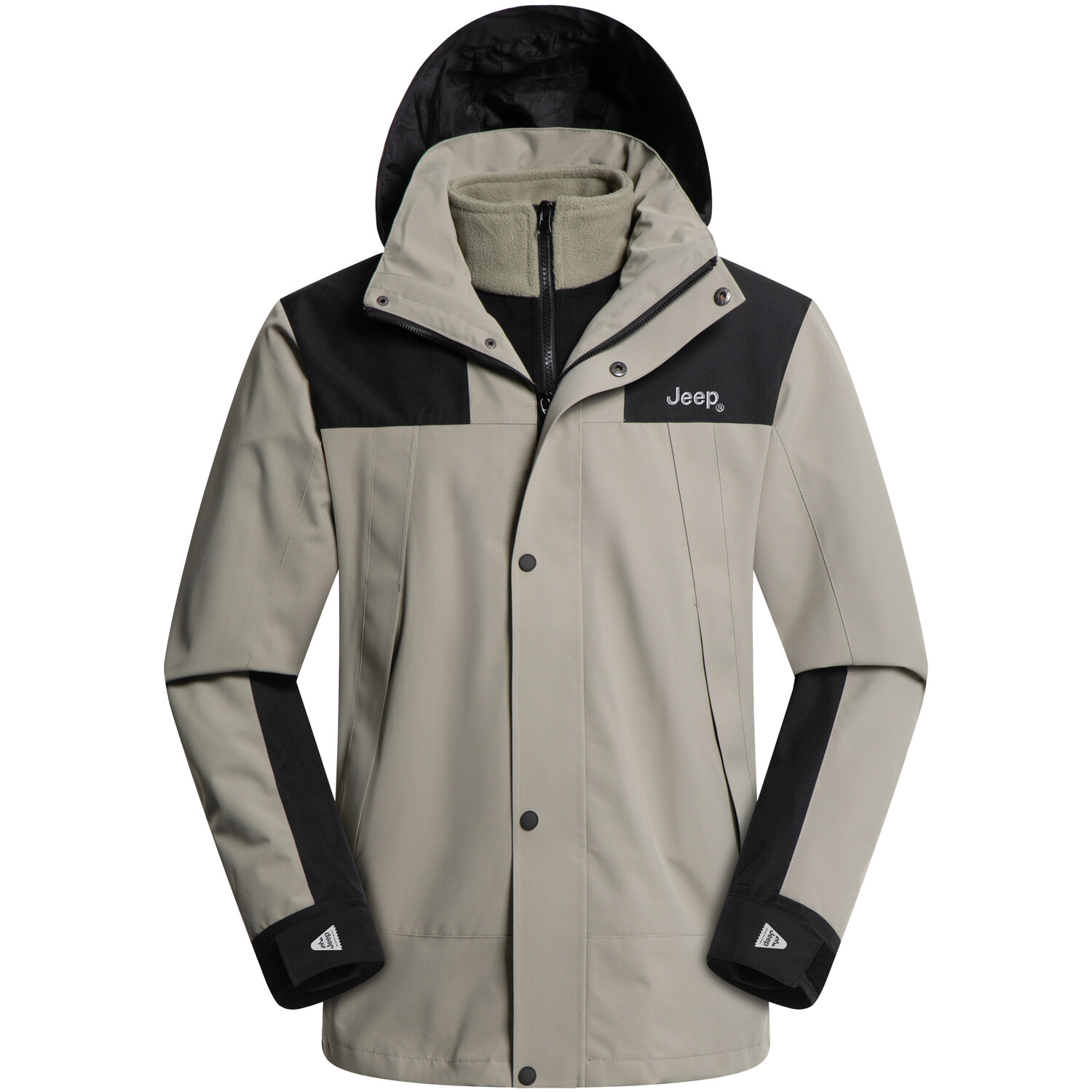 Ветровка Куртка Унисекс Jeep, белый/черный
Ветровка Куртка Унисекс Jeep, белый/черный