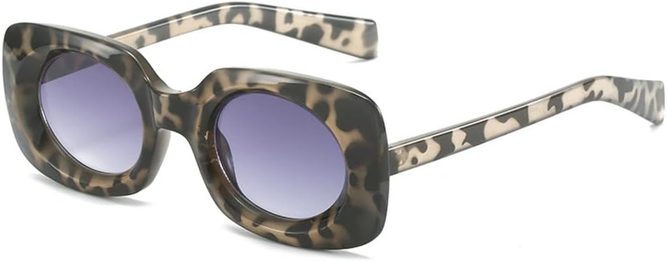 Ретро-солнцезащитные очки конфетных цветов для женщин, модные овальные линзы, защита от УФ-излучения UV400, мужские солнцезащитные очки желтого и розового цвета HVTVTLA, Leopard Grey
Ретро-солнцезащитные очки конфетных цветов для женщин, модные овальные линзы, защита от УФ-излучения UV400, мужские солнцезащитные очки желтого и розового цвета HVTVTLA, Leopard Grey