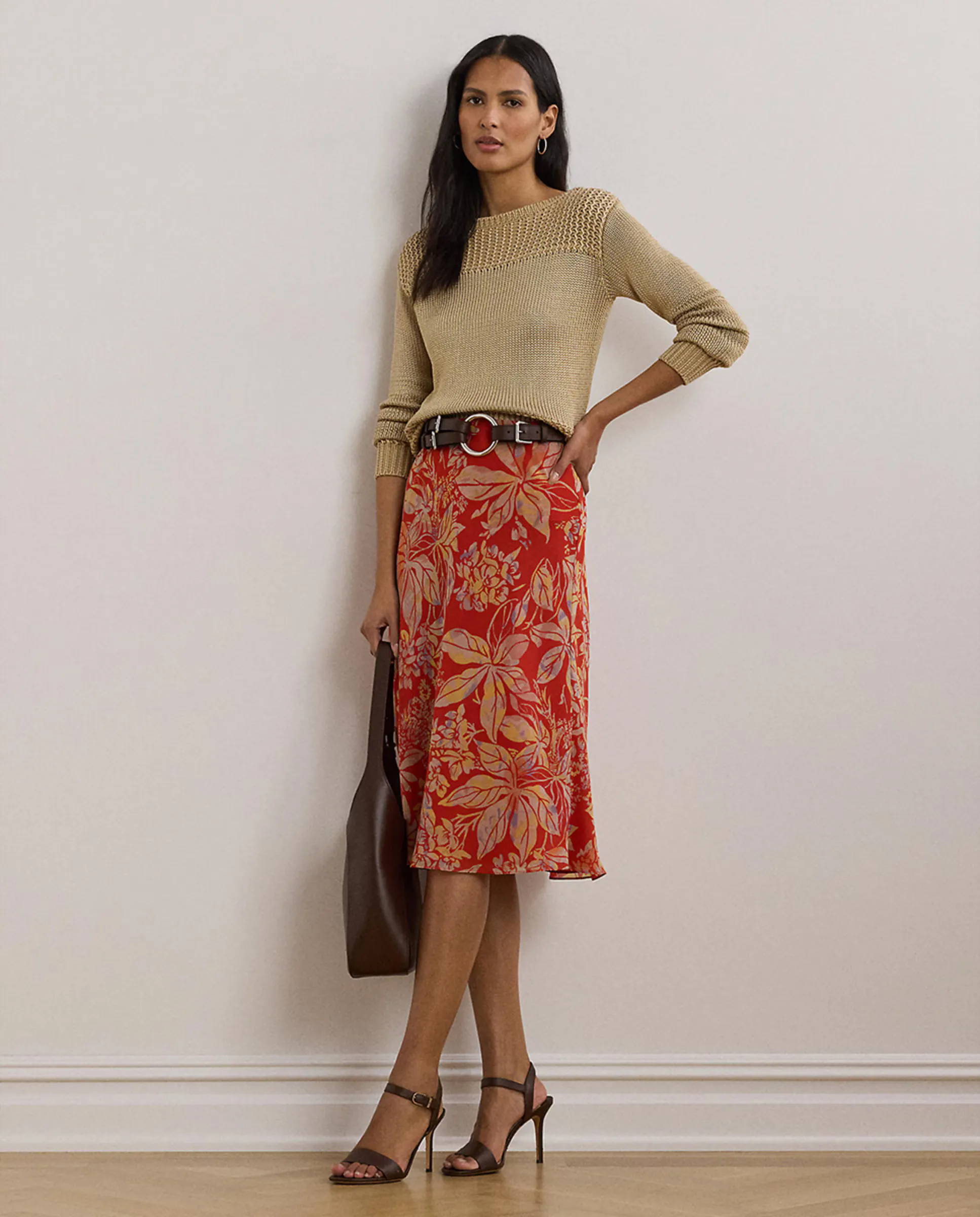 Юбка миди с принтом Lauren Ralph Lauren, красный
Юбка миди с принтом Lauren Ralph Lauren, красный