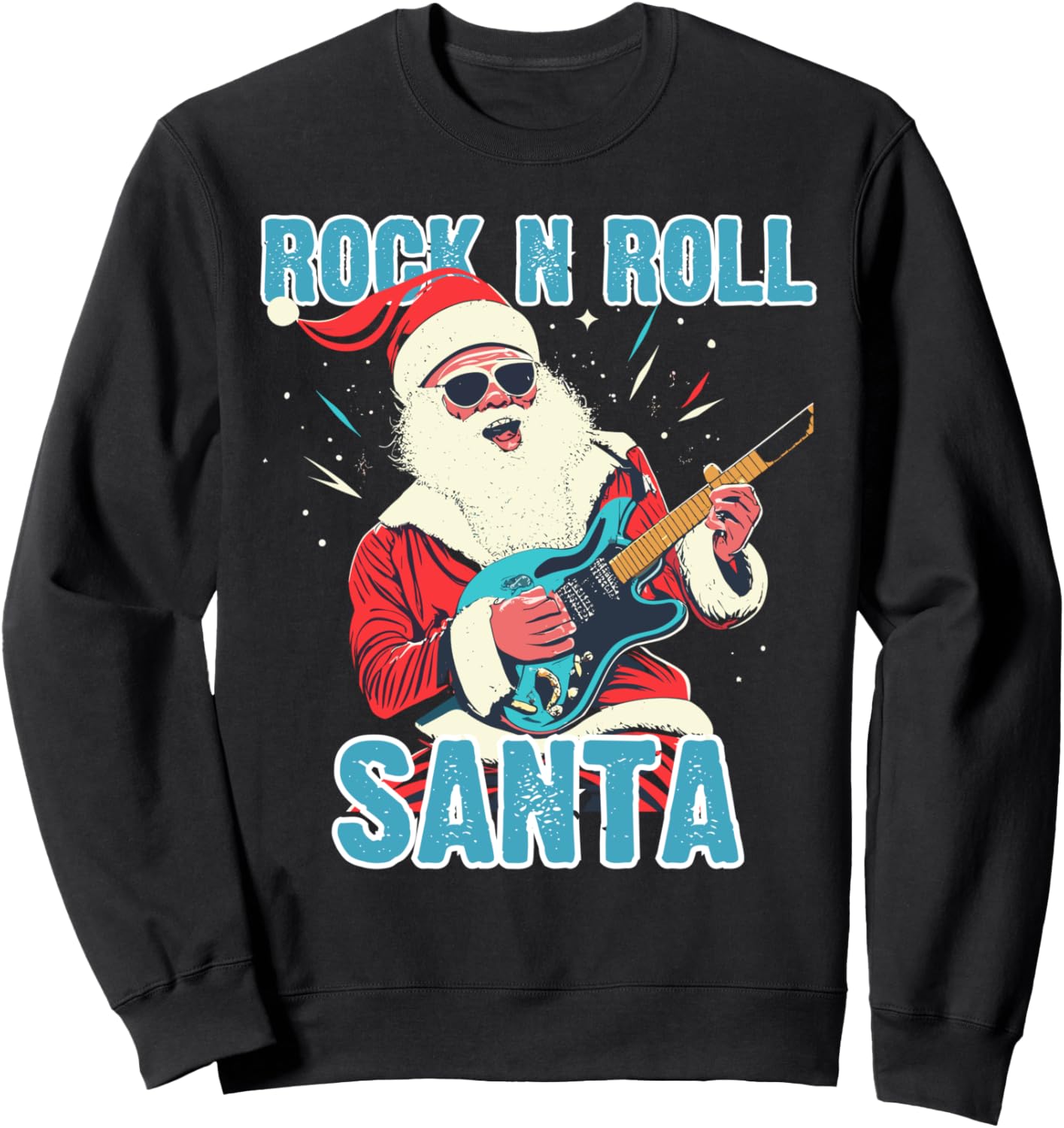 Рождественская толстовка с изображением Санта-Клауса в стиле рок-н-ролла, играющего на гитаре Rock N Roll Christmas Gifts, черный
Рождественская толстовка с изображением Санта-Клауса в стиле рок-н-ролла, играющего на гитаре Rock N Roll Christmas Gifts, черный