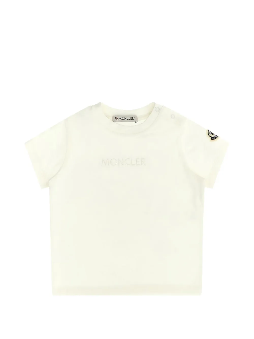 Футболка с вышитым логотипом Moncler Enfant, белый
Футболка с вышитым логотипом Moncler Enfant, белый