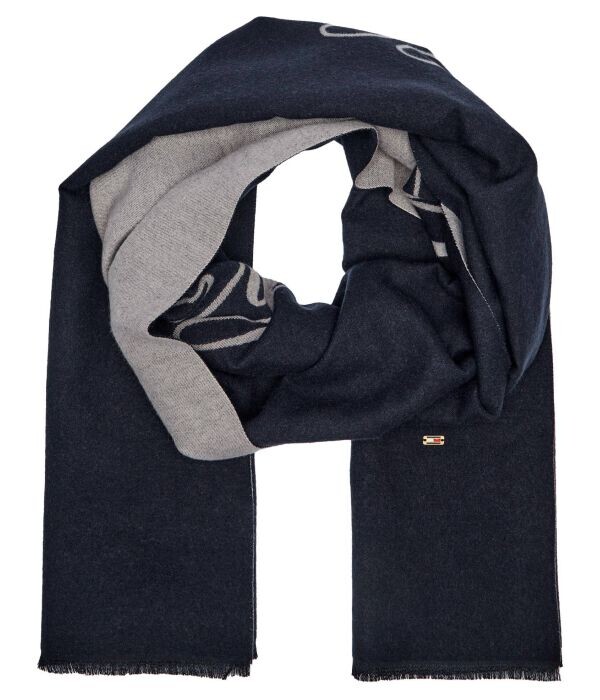 Шарф Tommy Hilfiger, синий / серый
Шарф Tommy Hilfiger, синий / серый