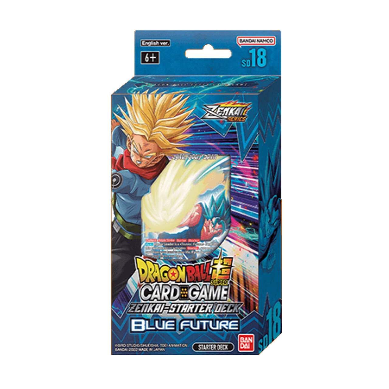 Карточная игра Dragon Ball Super: Zenkai Series - Blue Future - Starter Deck 18 SD18
Карточная игра Dragon Ball Super: Zenkai Series - Blue Future - Starter Deck 18 SD18