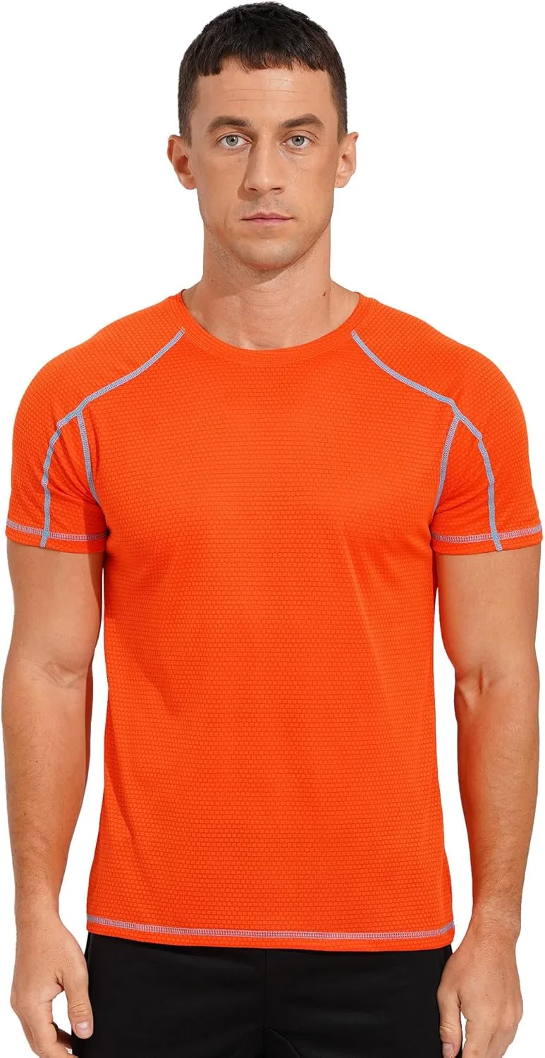 Мужская футболка Ice-Silk с коротким рукавом для спорта и тренировок Huimingda
Мужская футболка Ice-Silk с коротким рукавом для спорта и тренировок Huimingda