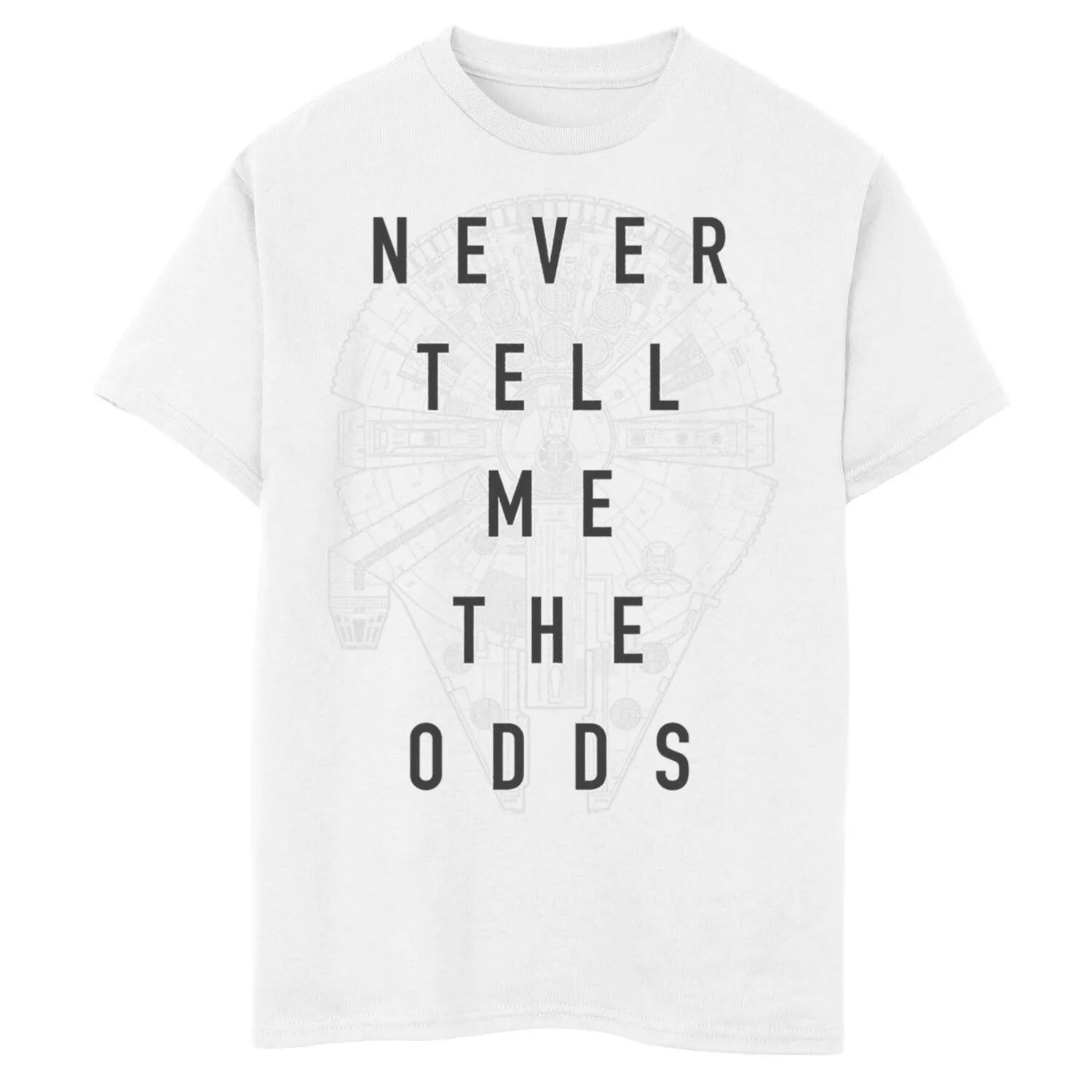 Футболка с рисунком «Сокол тысячелетия» для мальчиков 8–20 лет Star Wars
Футболка с рисунком «Сокол тысячелетия» для мальчиков 8–20 лет Star Wars