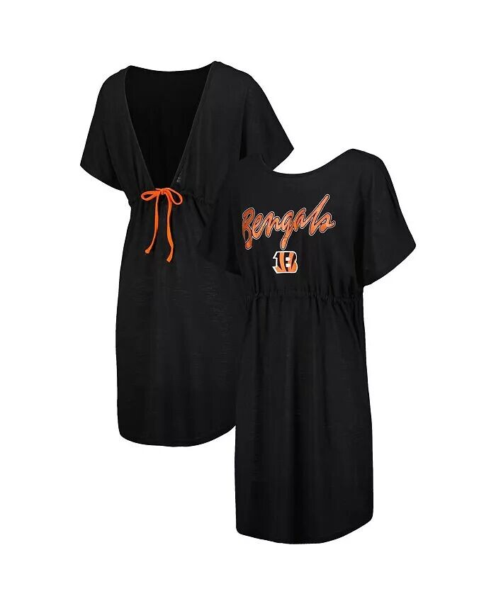 Женская черная накидка для плавания Cincinnati Bengals Versus G-Iii 4Her By Carl Banks, черный
Женская черная накидка для плавания Cincinnati Bengals Versus G-Iii 4Her By Carl Banks, черный