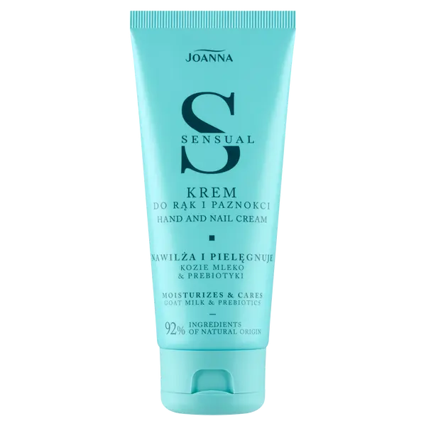 Крем для рук и ногтей козье молоко и пребиотики, 100 г Joanna Sensual
Крем для рук и ногтей козье молоко и пребиотики, 100 г Joanna Sensual