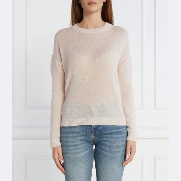 Шерстяной свитер обычного кроя Pinko, бежевый
Шерстяной свитер обычного кроя Pinko, бежевый