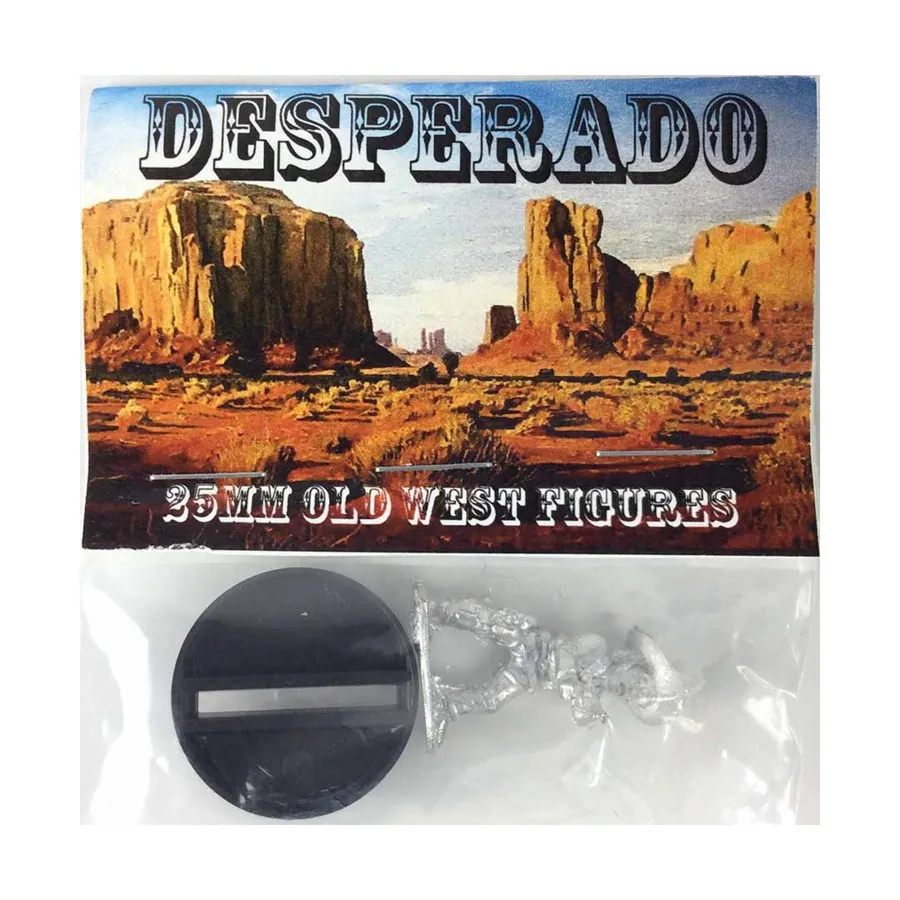 Пистолет Bandito Fanning, Desperado Miniatures (28mm)
Пистолет Bandito Fanning, Desperado Miniatures (28mm)