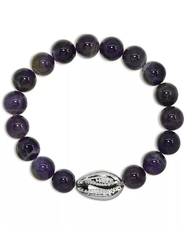 Браслет из натуральных бусин и ракушек каури в серебряной или позолоченной оправе Macy'S, amethyst
Браслет из натуральных бусин и ракушек каури в серебряной или позолоченной оправе Macy'S, amethyst