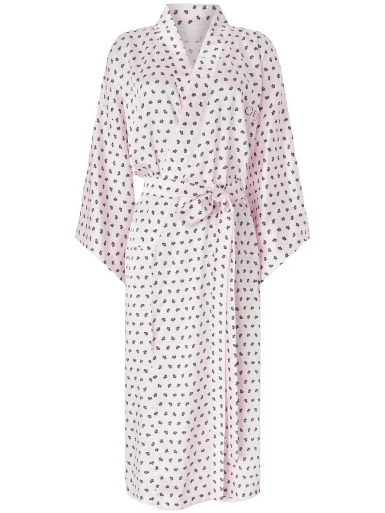 Ночной халат Genny с цветочным принтом, розовый 
Ночной халат Genny с цветочным принтом, розовый