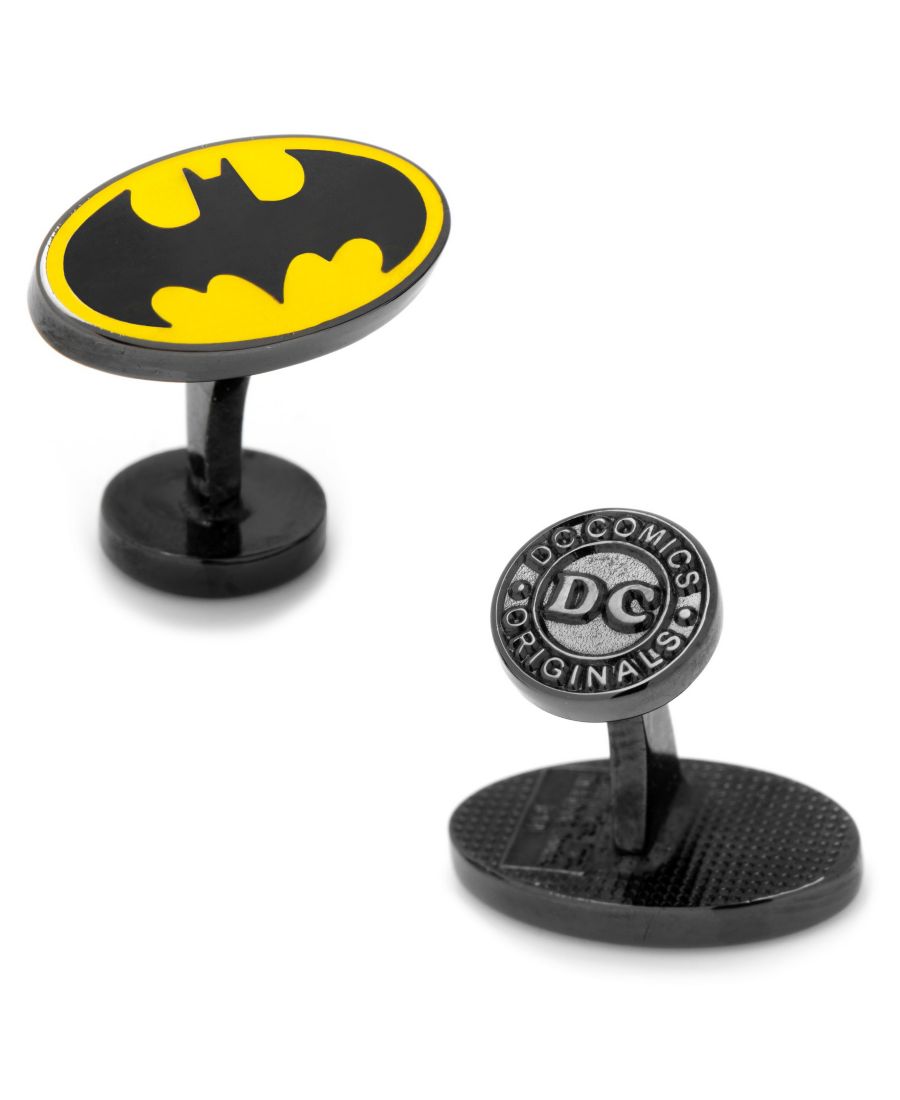 Запонки с прозрачной эмалью в виде Бэтмена Cufflinks Inc, Yellow
Запонки с прозрачной эмалью в виде Бэтмена Cufflinks Inc, Yellow