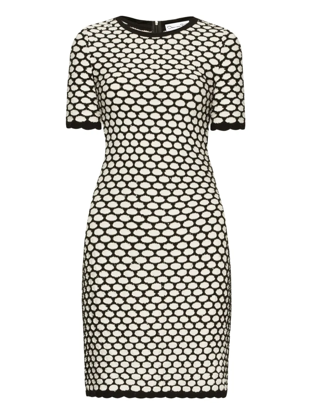 Платье мини в двух тонах Oscar de la Renta, белый
Платье мини в двух тонах Oscar de la Renta, белый