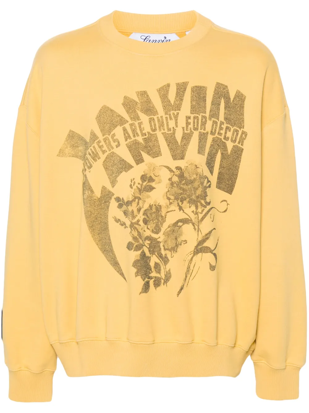 Толстовка с логотипом из коллаборации с Future Lanvin, желтый
Толстовка с логотипом из коллаборации с Future Lanvin, желтый